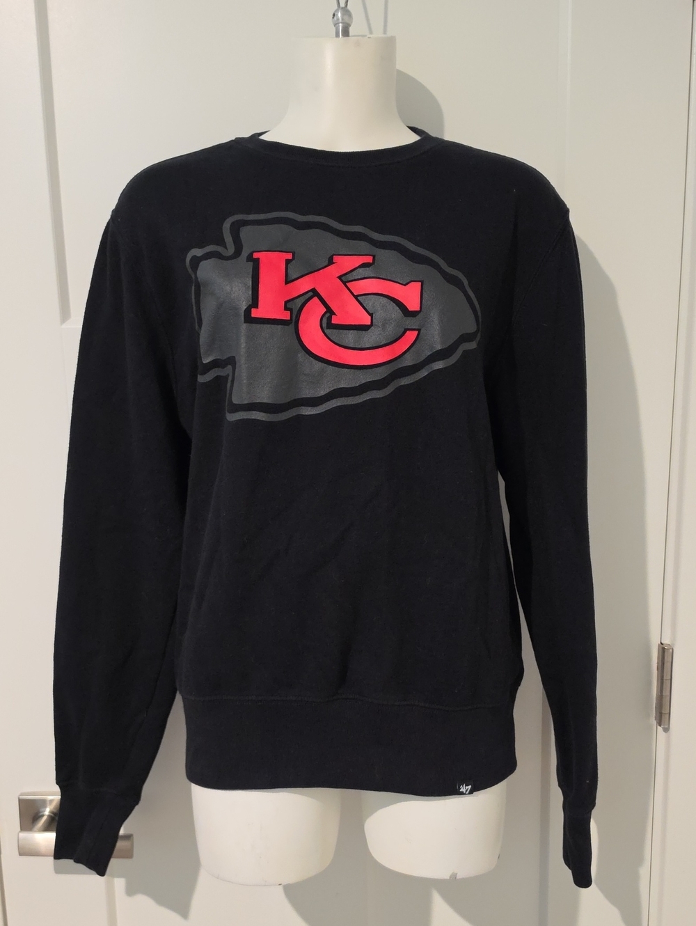 '47 Kansas City Chiefs Black Sweatshirt